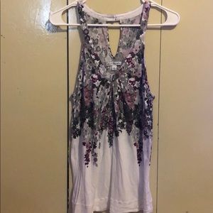 Floral tank top